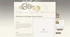 Desktop Screenshot of carriagehouseottawa.com
